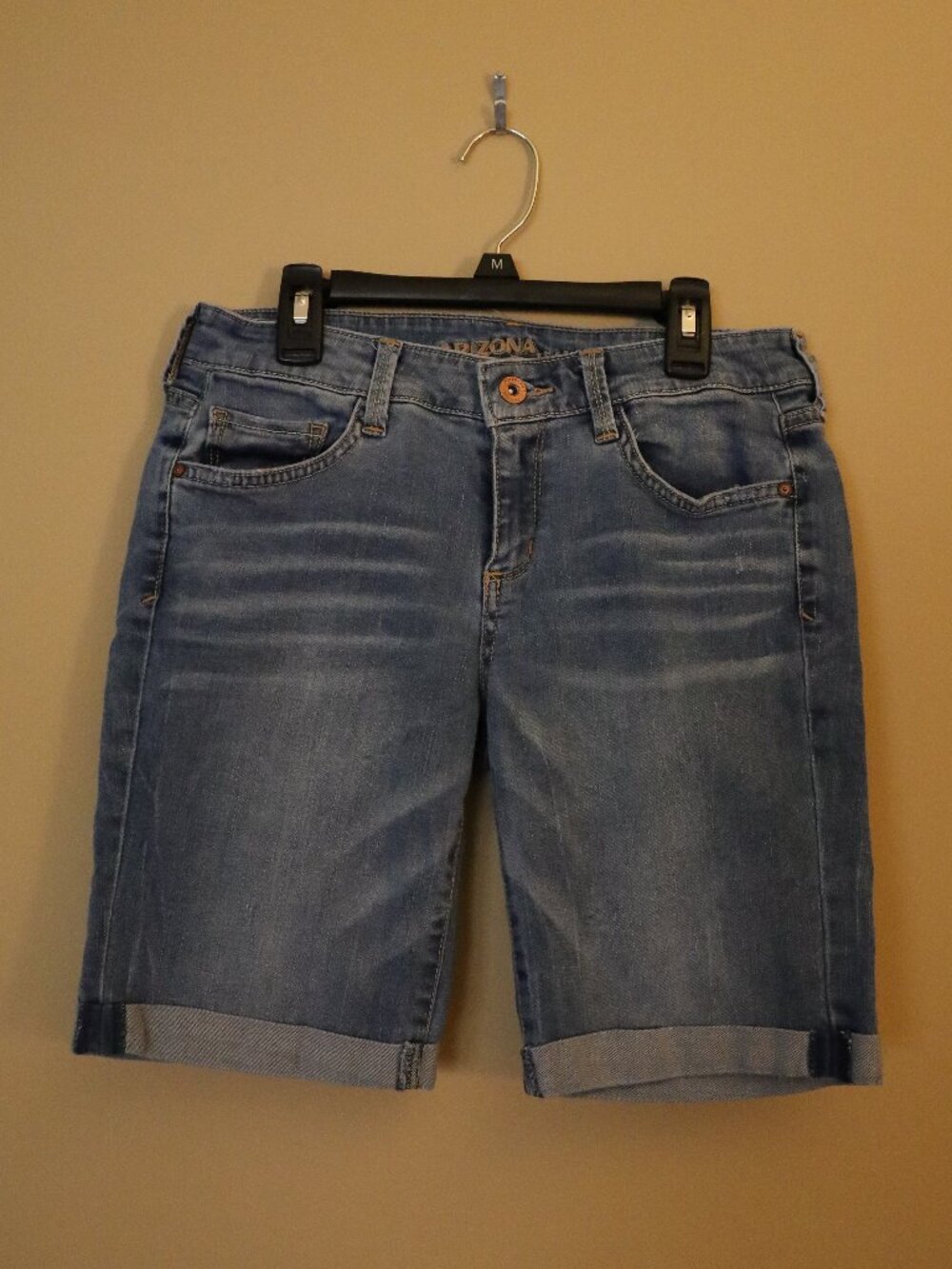Arizona Jean Co. Mid Length Denim Shorts